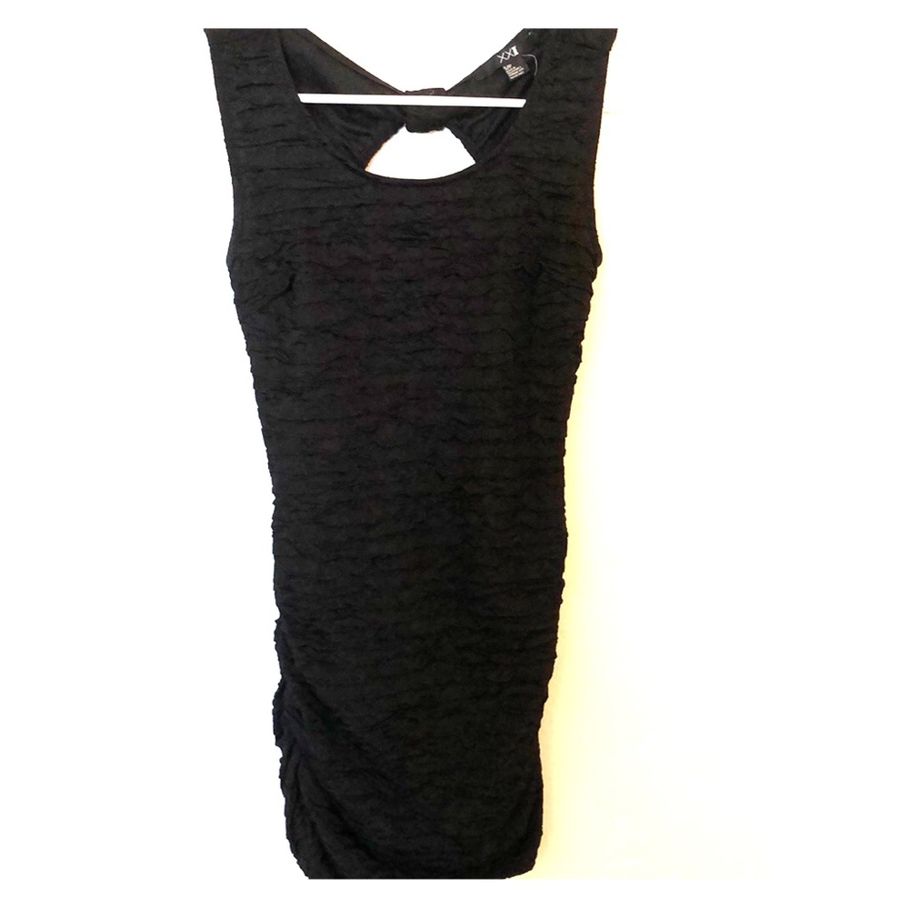 Sexy black dress